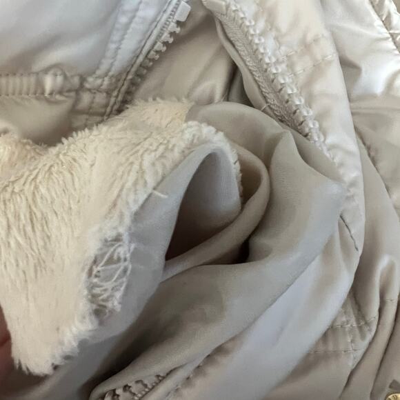 Laundry By Design Faux Fur Hooded Puffer Parka Jacket Size S - Picture 10 of 14